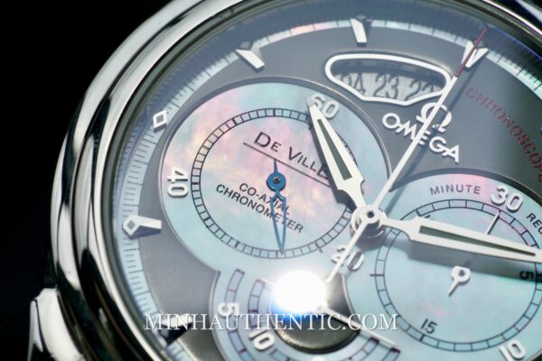 Omega De Ville Chronoscope Palladium MOP 4630.53.31 - Ảnh 13