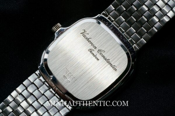 Vacheron Constantin Historiques Square Basket Weave 18k White Gold 31095 - Ảnh 10