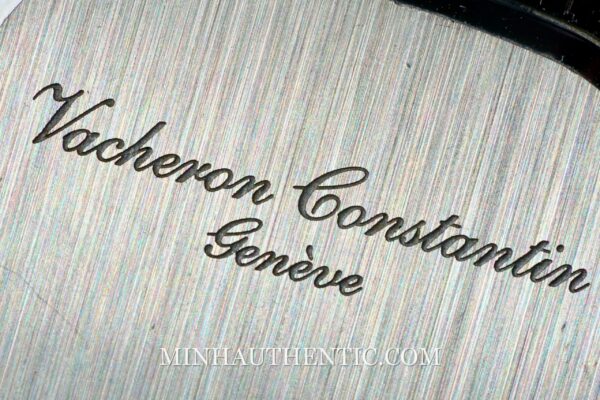 Vacheron Constantin Historiques Square Basket Weave 18k White Gold 31095 - Ảnh 11