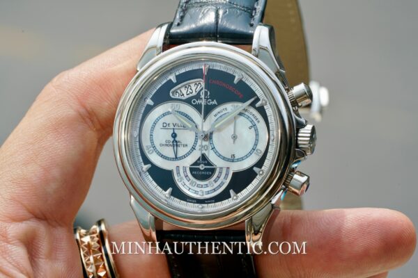 Omega De Ville Chronoscope Palladium MOP dial 4630.53.31