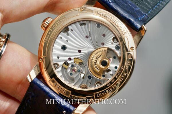 Montblanc ExoTourbillon Slim Diamond Rose Gold 116523 - Ảnh 3