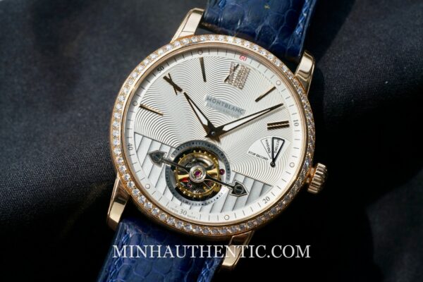 Montblanc ExoTourbillon Slim Diamond Rose Gold 116523