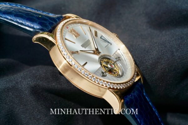Montblanc ExoTourbillon Slim Diamond Rose Gold 116523 - Ảnh 5