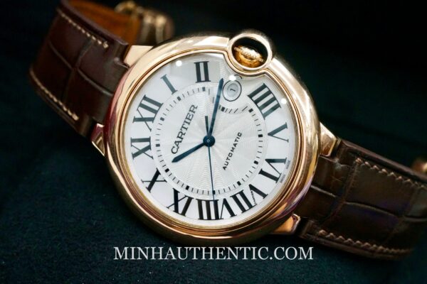 Cartier Ballon Bleu 42mm Rose gold WGBB0017
