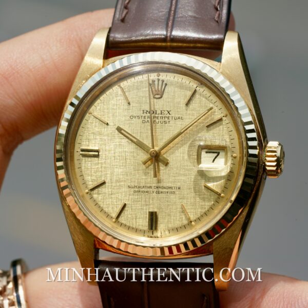 Rolex Datejust 1601 18k Gold