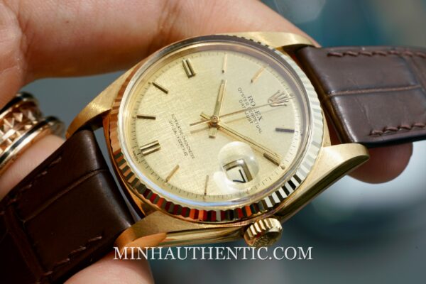 Rolex Datejust 1601 18k Gold - Ảnh 8