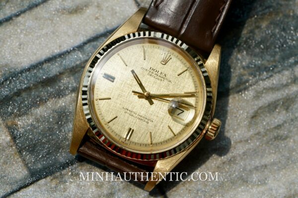 Rolex Datejust 1601 18k Gold - Ảnh 10