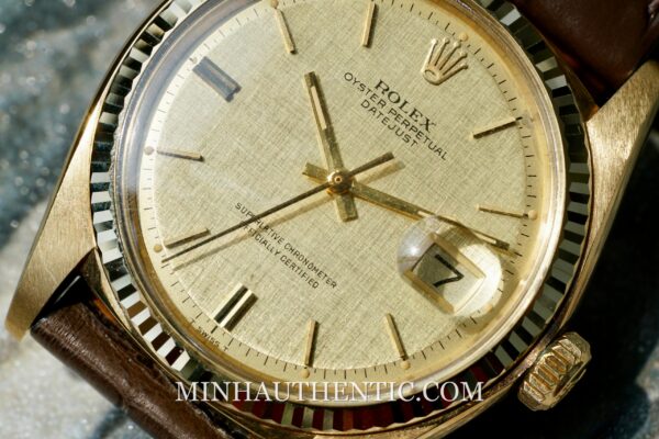 Rolex Datejust 1601 18k Gold - Ảnh 11