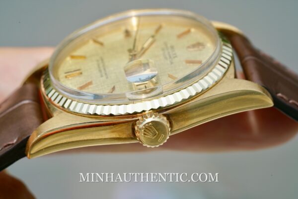 Rolex Datejust 1601 18k Gold - Ảnh 3