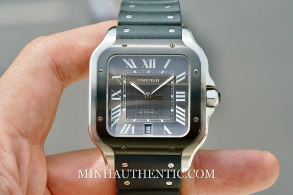 Cartier Santos Large ADLC Steel WSSA0037