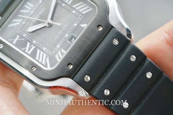 Cartier Santos Large ADLC Steel WSSA0037 - Ảnh 8