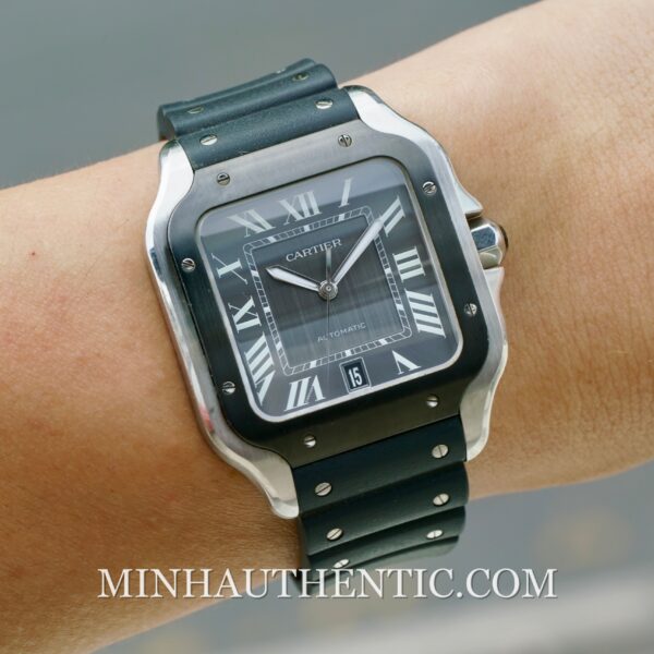 Cartier Santos Large ADLC Steel WSSA0037