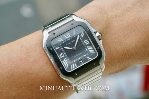 Cartier Santos Large ADLC Steel WSSA0037